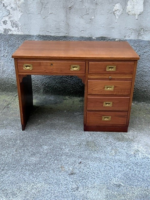 Scrivania originale di bordo epoca 1930 misure L.110cm P.60cm H.80cm