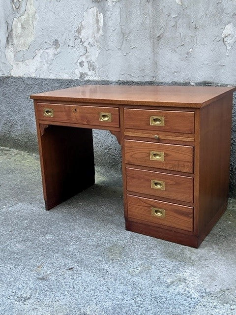 Scrivania originale di bordo epoca 1930 misure L.110cm P.60cm H.80cm