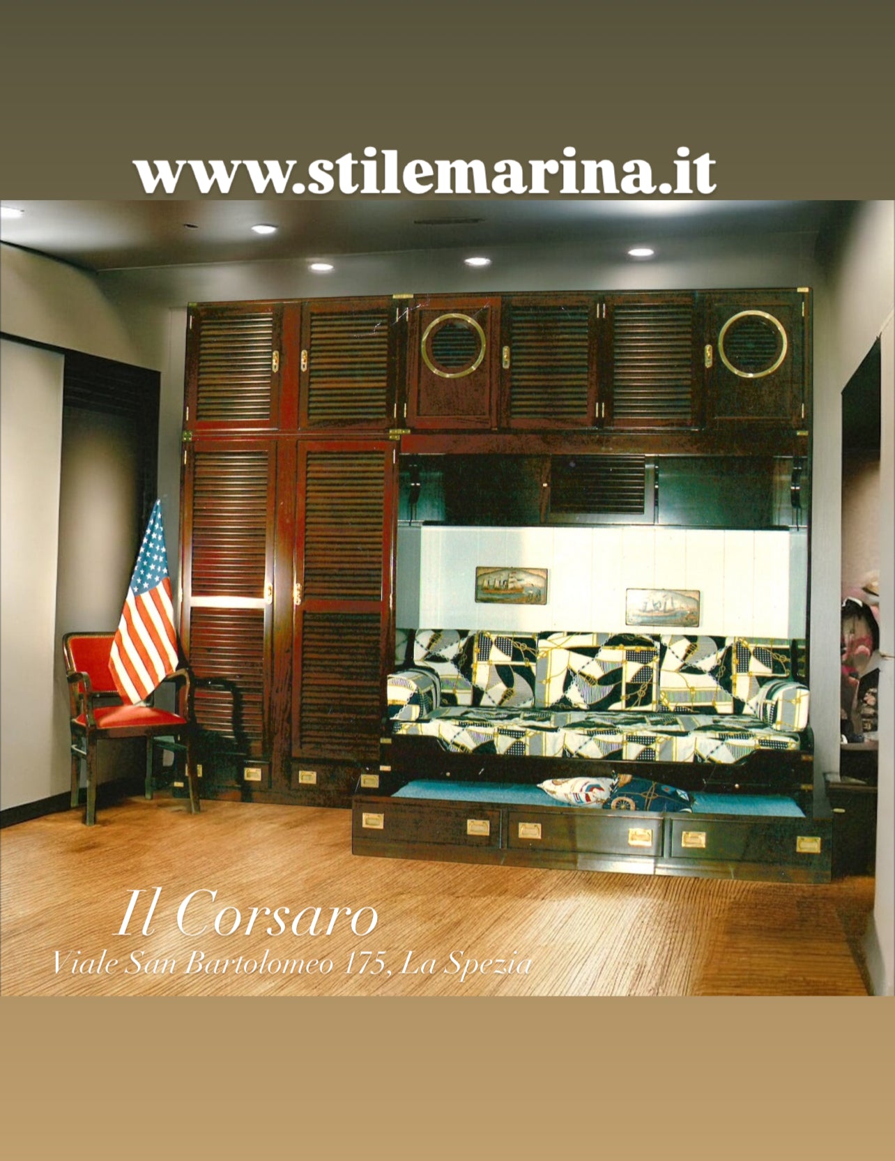 Realizzazione cameretta a ponte stile marina code 004