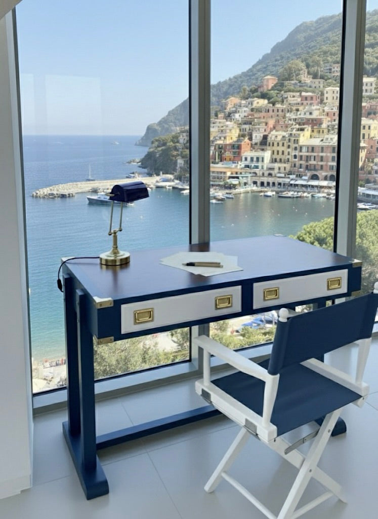 Scrivania per giovani Capitani della Linea Stile Marina Mediterraneo Il Corsaro