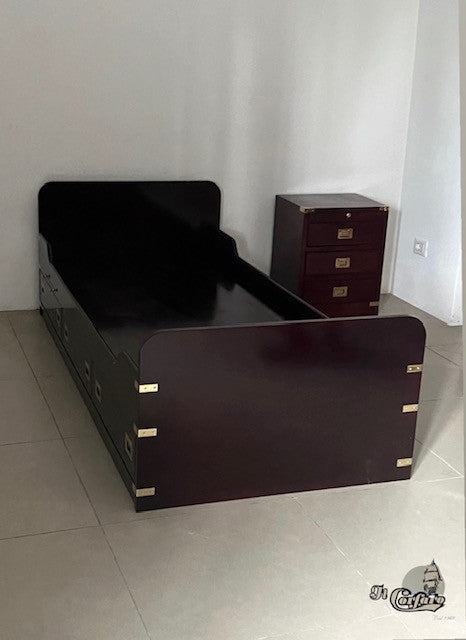 Letto per cameretta stile marina arredi artigianali made in Italy