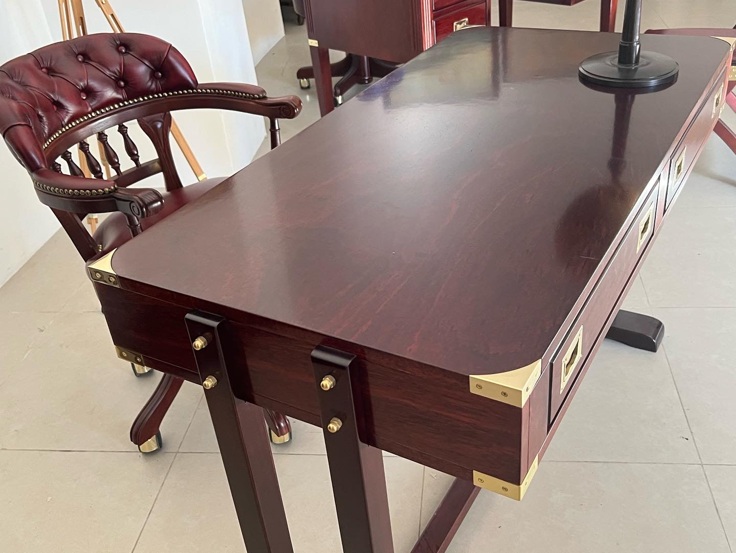 Scrivania modello Scrittorio Shat artigianale Stile Marina made in Italy