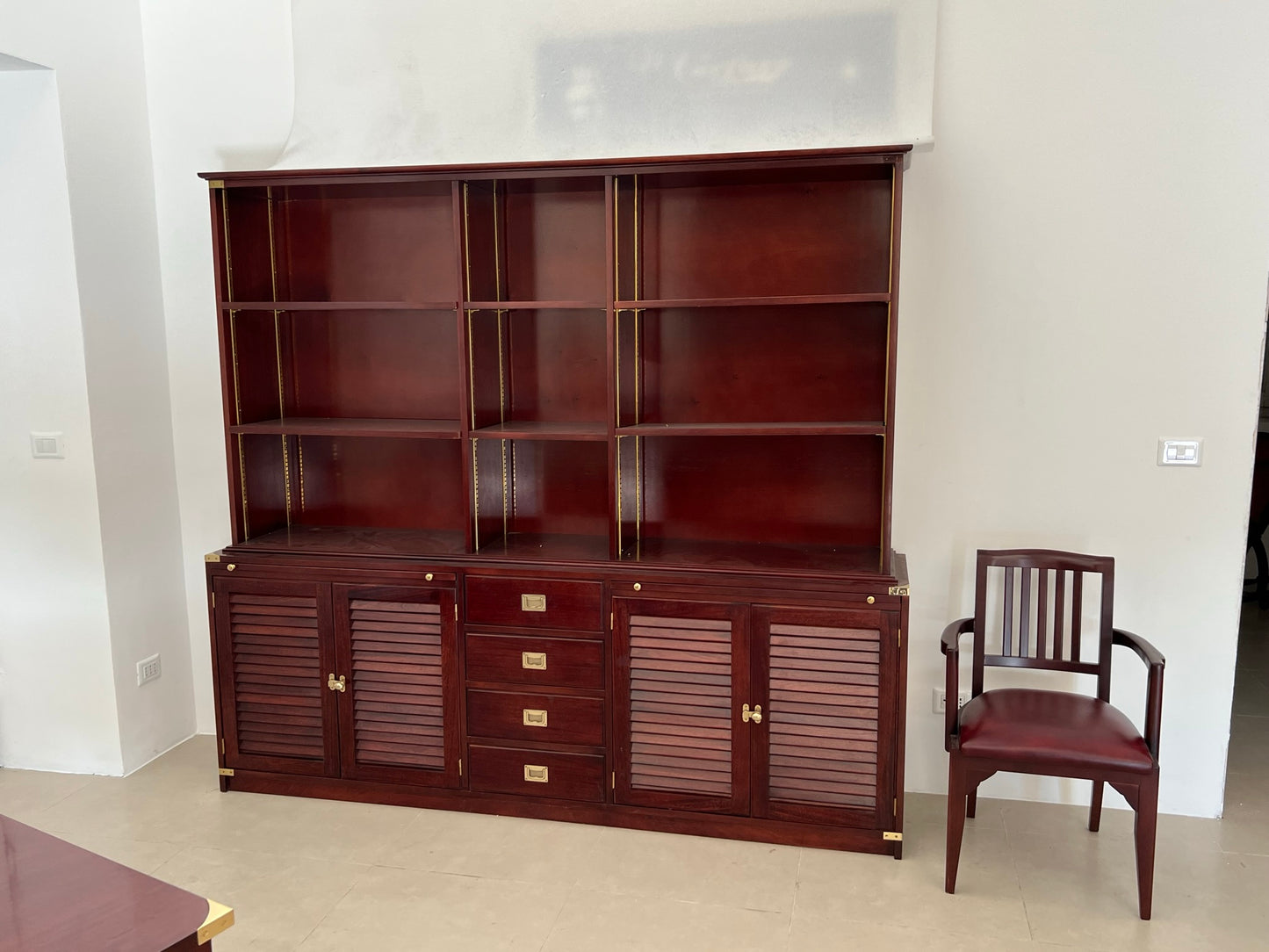 Libreria artigianale Stile Marina made in Italy