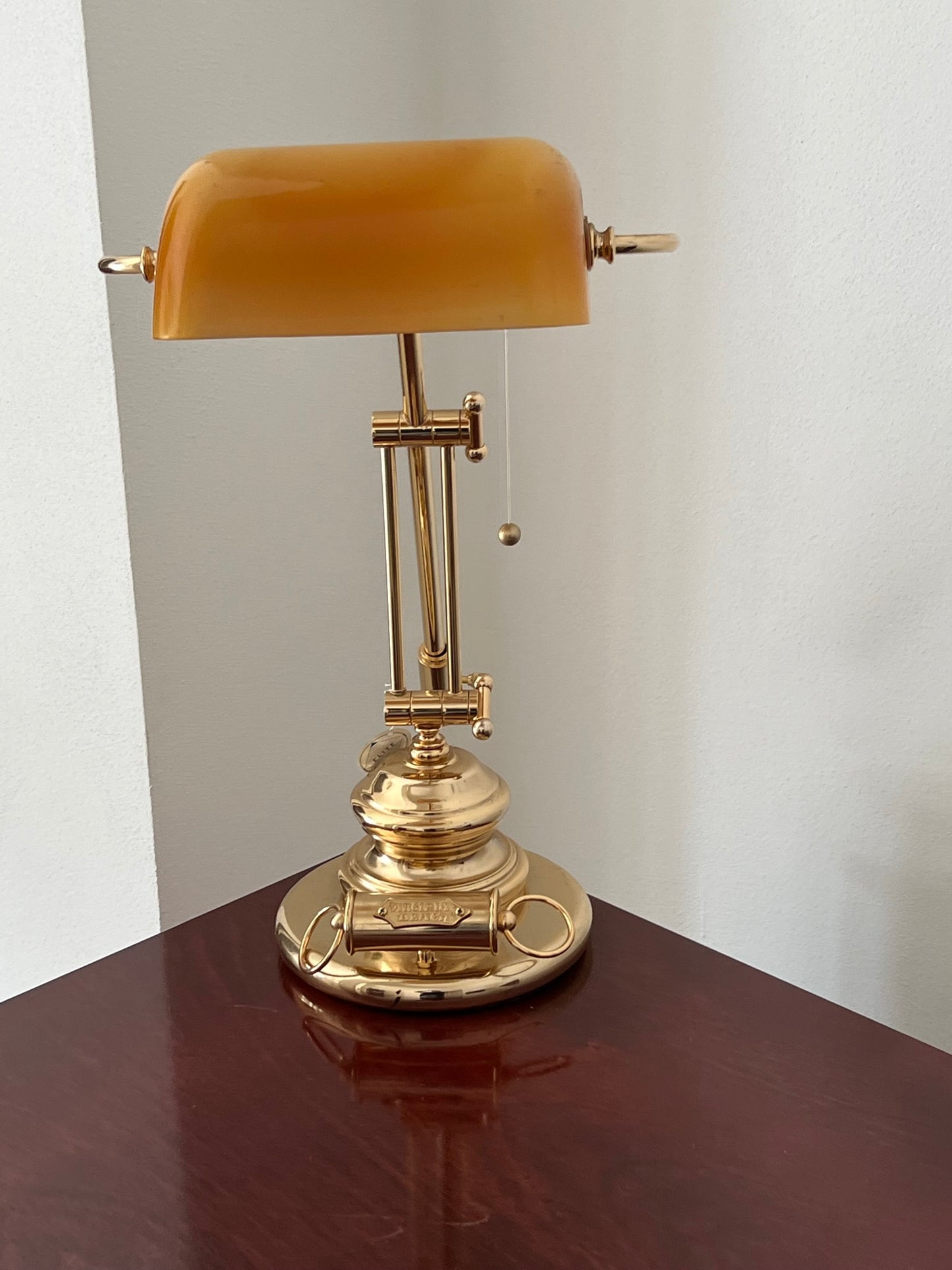 Lampada da scrivania modello presidenziale stile marina made in Italy