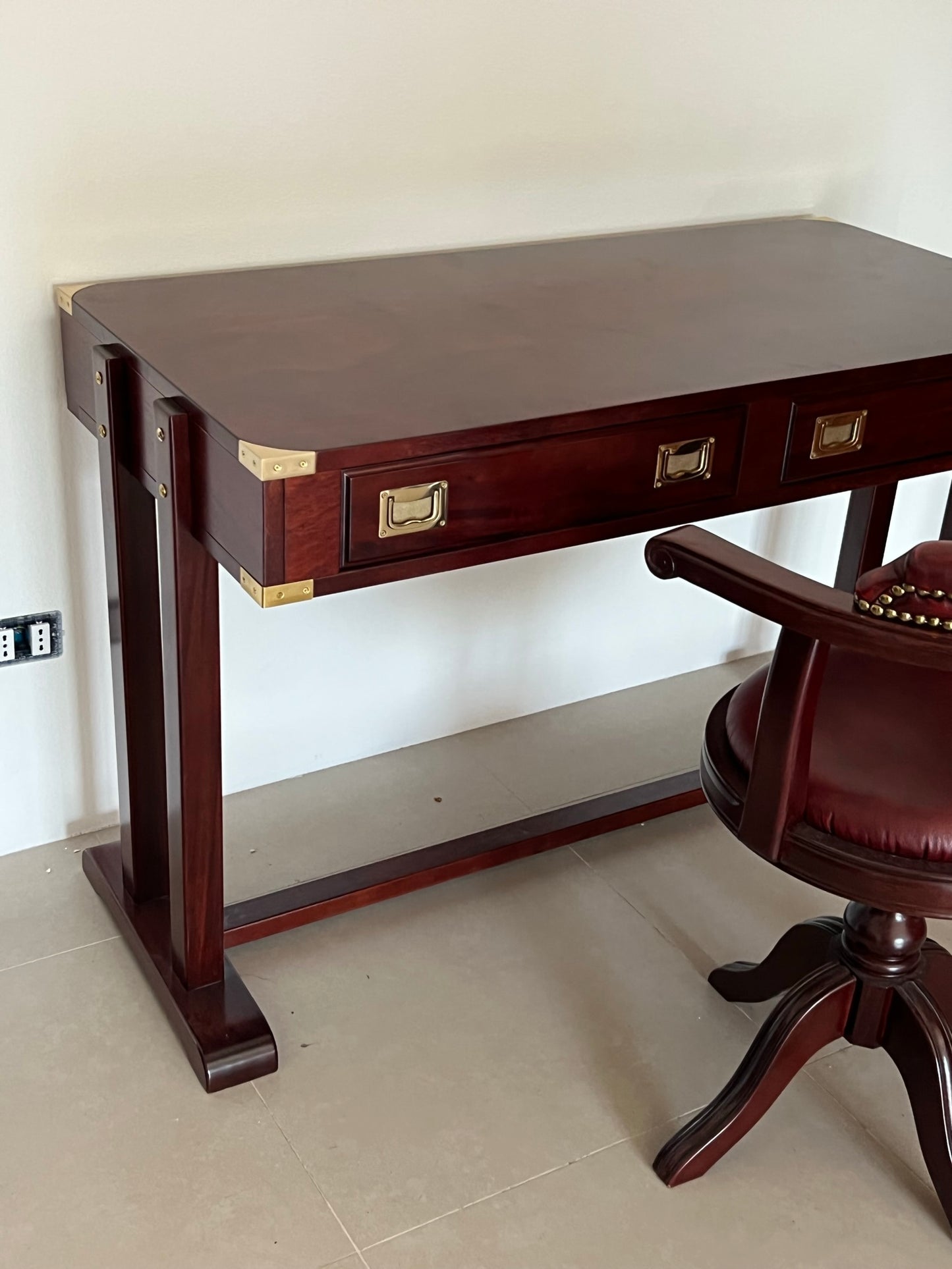 Scrivania modello Scrittorio Shat artigianale Stile Marina made in Italy