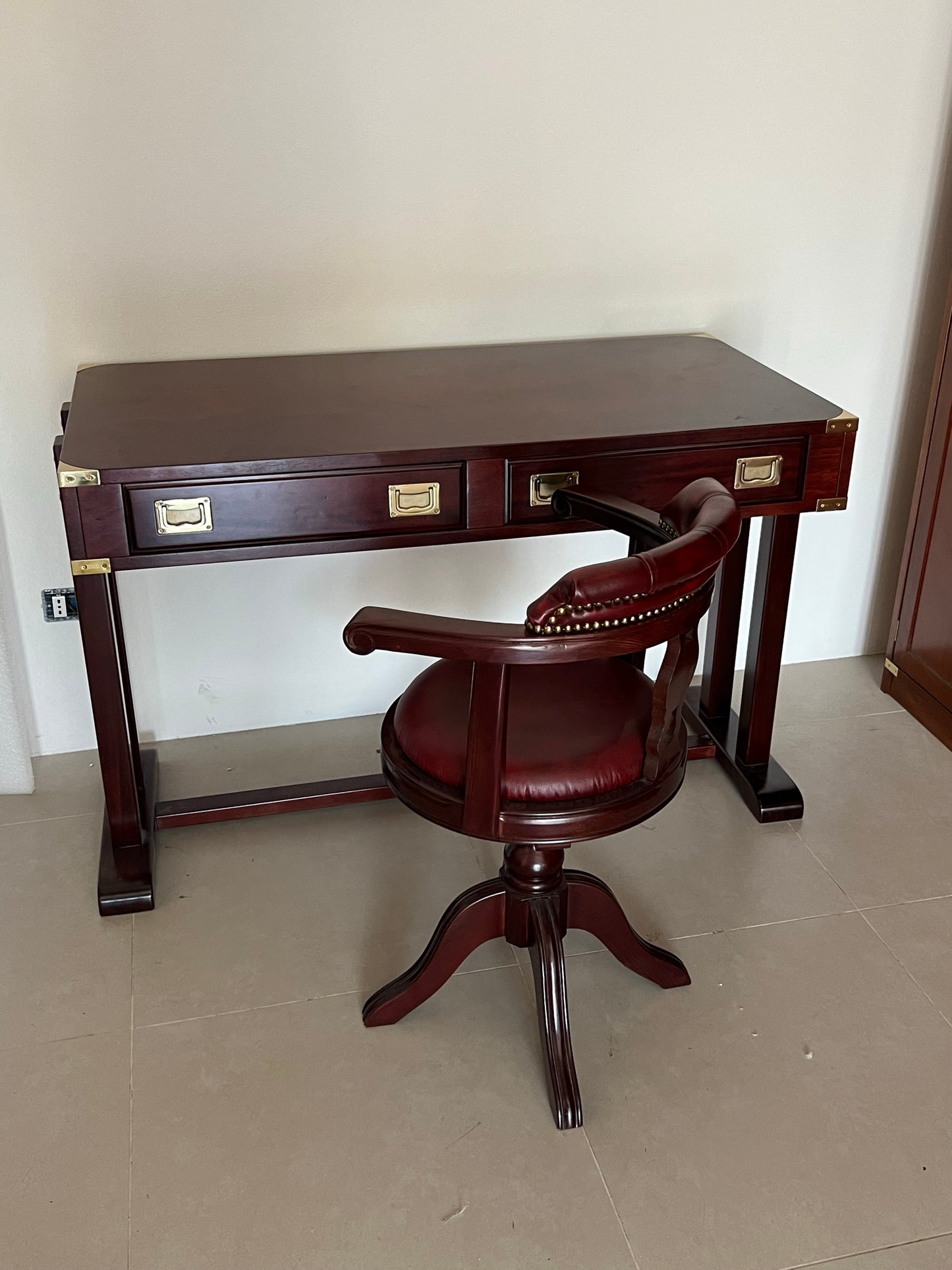 Scrivania modello Scrittorio Shat artigianale Stile Marina made in Italy