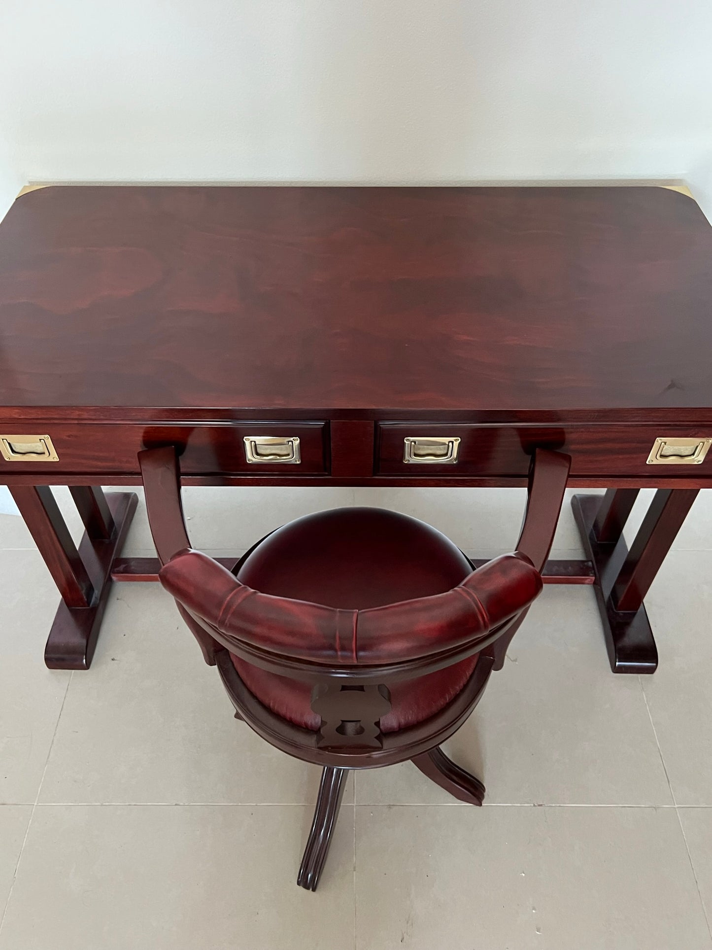 Scrivania modello Scrittorio Shat artigianale Stile Marina made in Italy