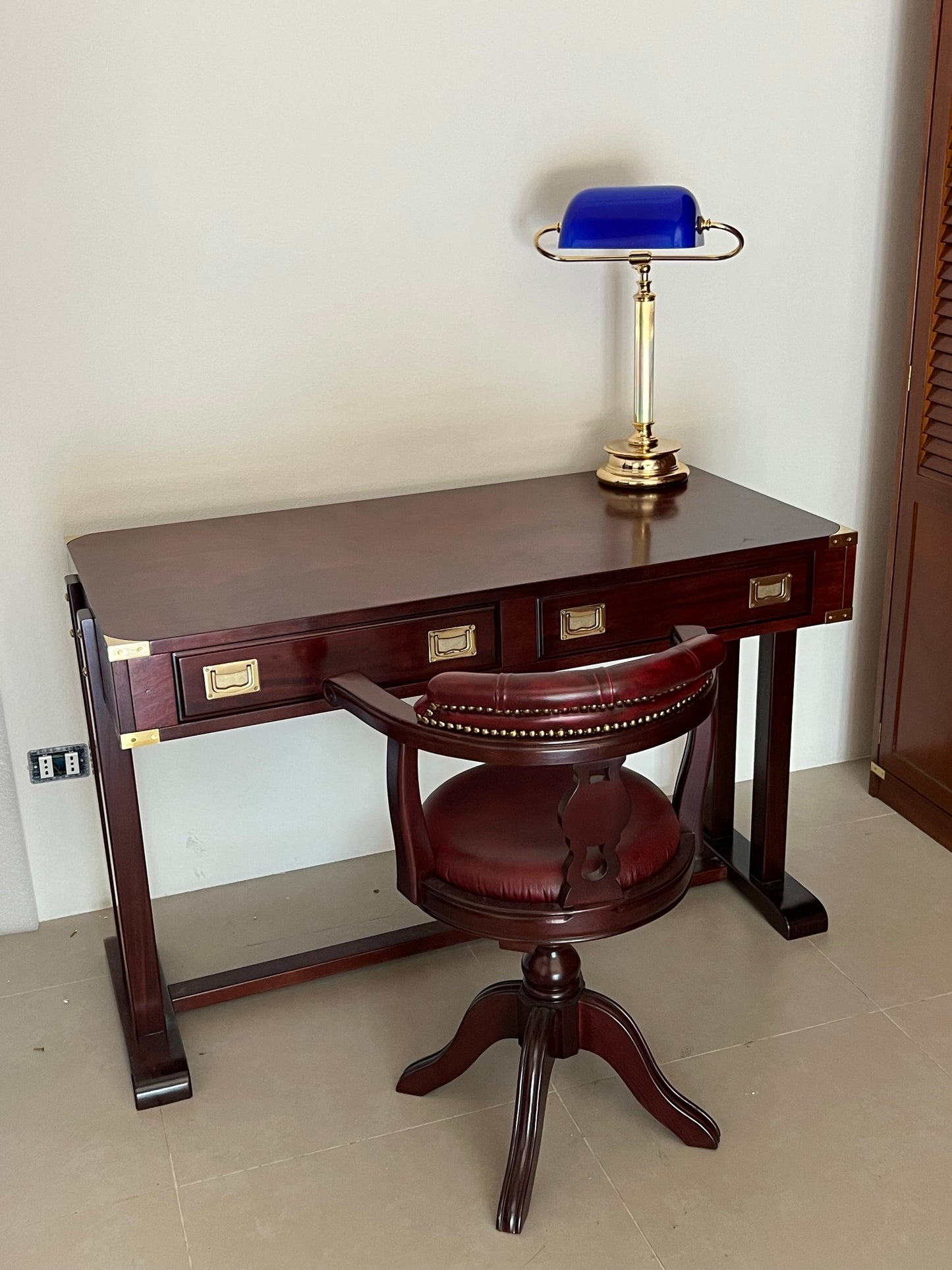 Scrivania modello Scrittorio Shat artigianale Stile Marina made in Italy