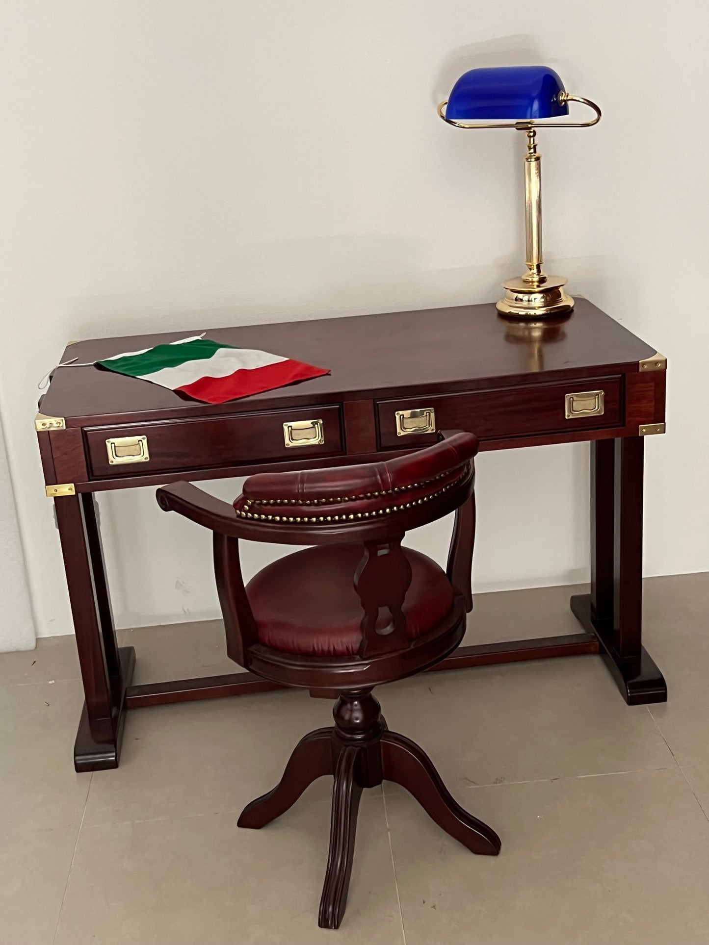 Scrivania modello Scrittorio Shat artigianale Stile Marina made in Italy