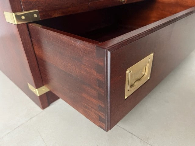 Letto cuccetta stile marina con secondo letto estraibile artigianale made in Italy