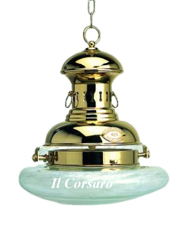 Lampada sospensione modello Fort Worth collezione bagno oro