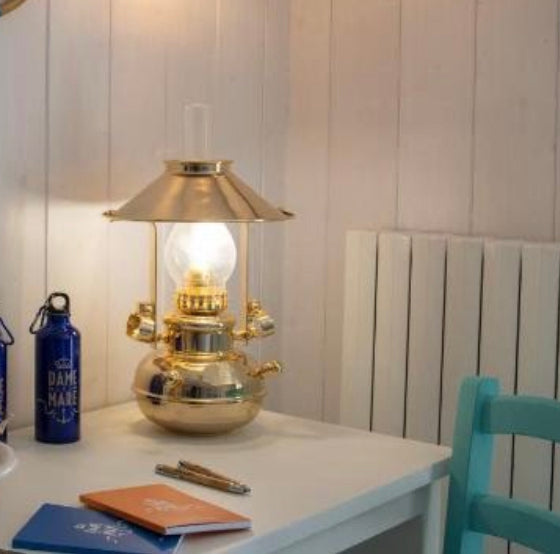 Lampada Montana artigianale in ottone Made in Italy