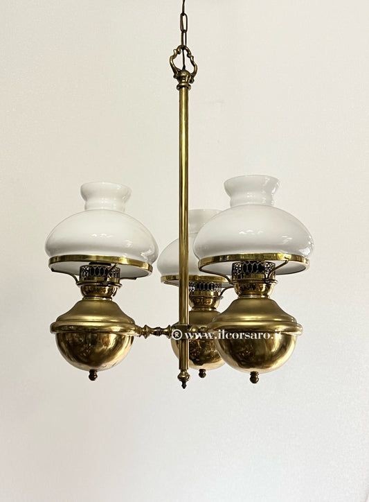 Lampada sospensione modello Nelson a tre punti luce