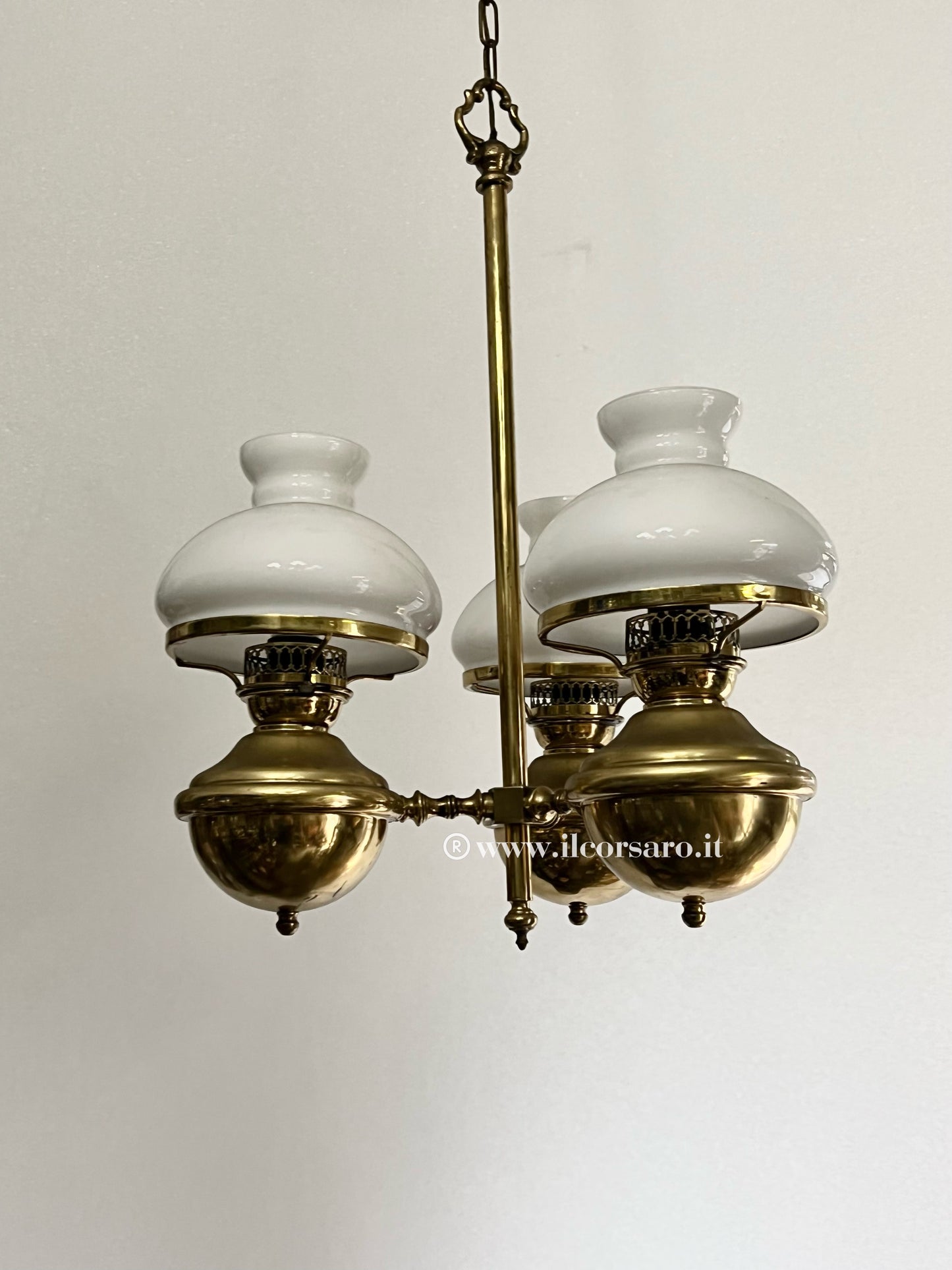 Lampada sospensione modello Nelson a tre punti luce