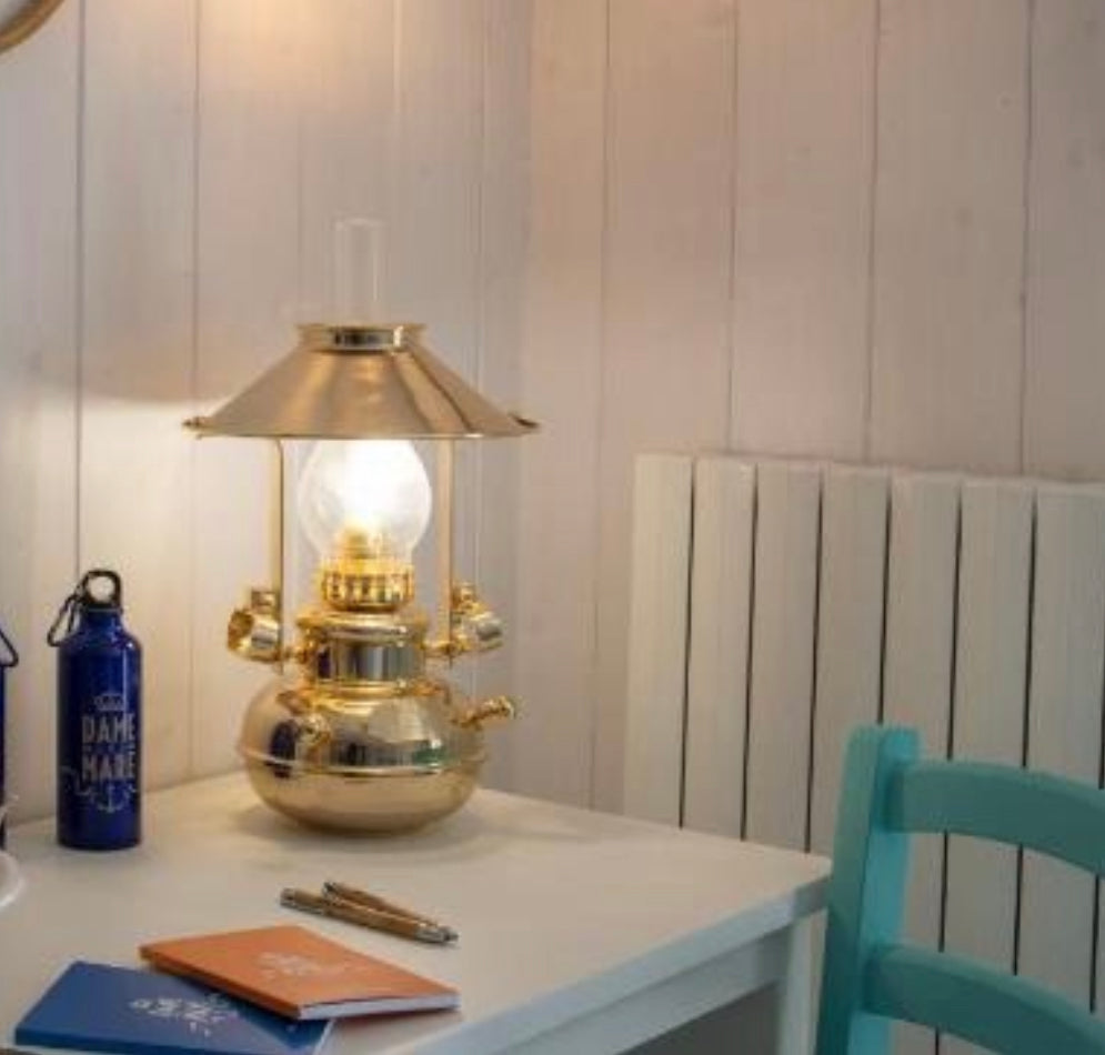 Lampada Montana artigianale in ottone Made in Italy