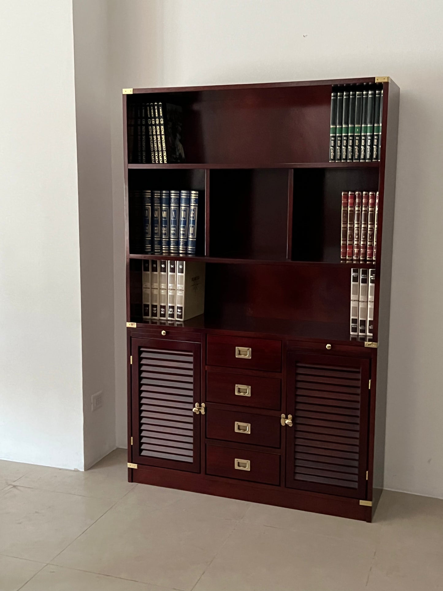 Libreria artigianale stile marina