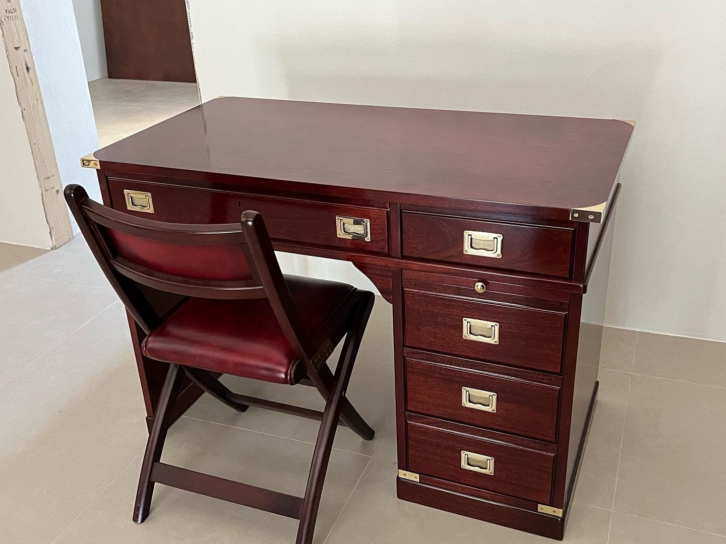 Scrivania Modello Byron stile marina artigianale made in Italy
