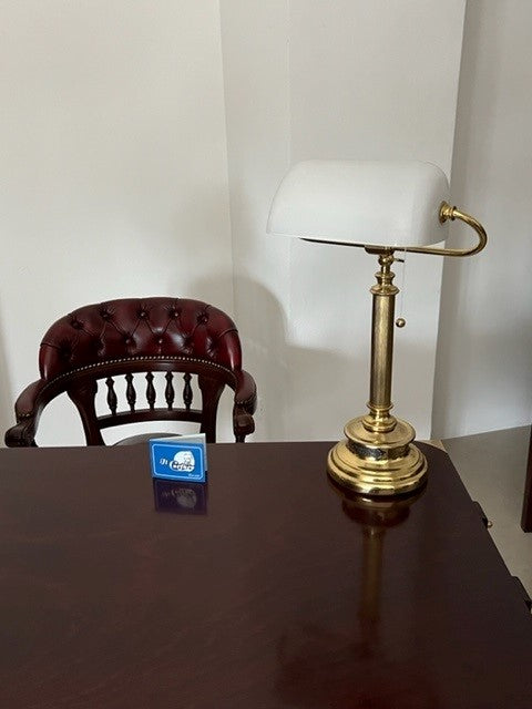 Lampada da scrivania artigianale stile marina made in Italy bagno in oro