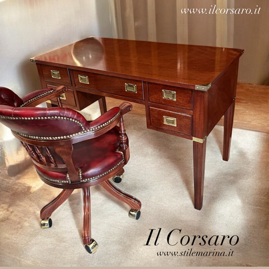 Scrivania marina mod. 5 cassetti L 120 cm