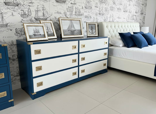 Cassettone stile marina linea mediterraneo catalogo onda blu