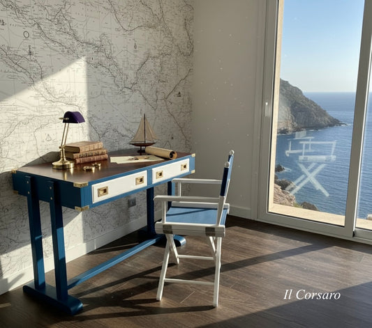 Scrivania Stile Marina Linea Mediterraneo Il Corsaro