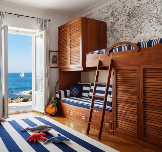 Realizzazione cameretta con letto a castello code 005