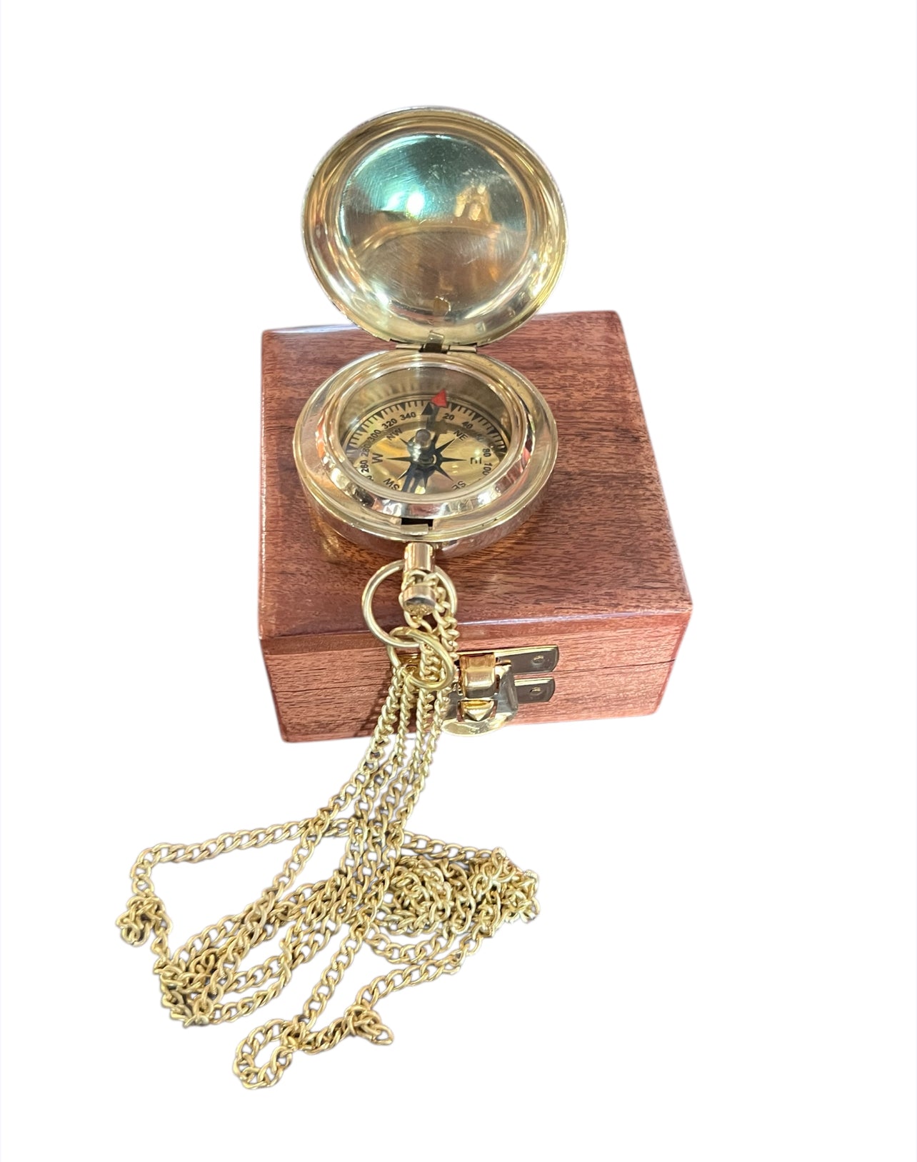 Idea regalo Bussola nautica in ottone