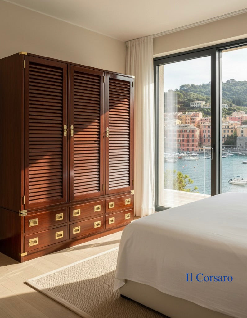 Armadio Stile Marina modello tre sportelli Il Corsaro