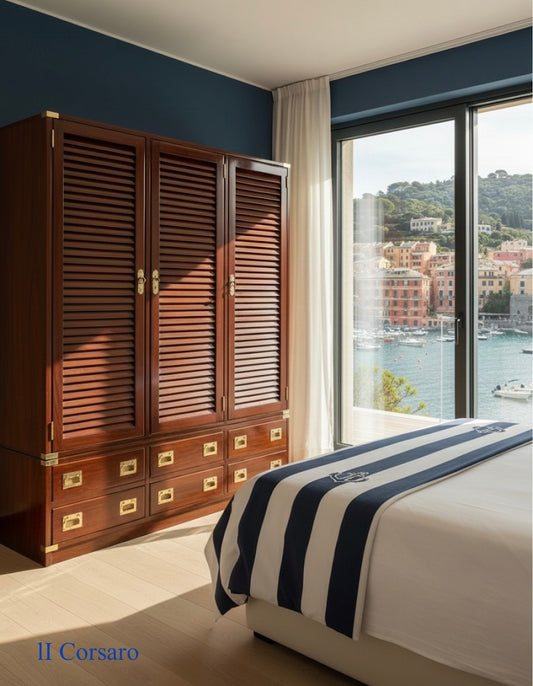 Armadio Stile Marina modello tre sportelli Il Corsaro