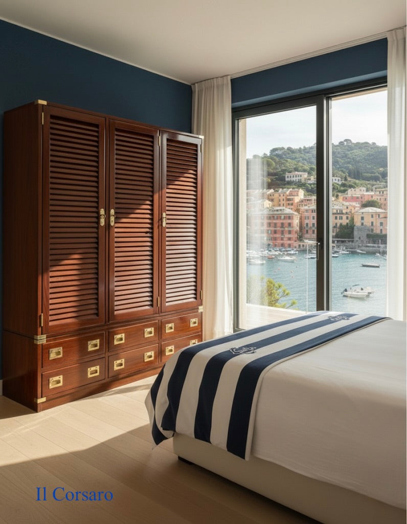 Armadio Stile Marina modello tre sportelli Il Corsaro